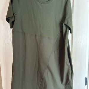 COS Olive Green Midi Dress